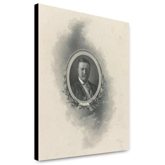Canvas Print: Roosevelt - Jamestown Ter - Centennial Exposition, 1907