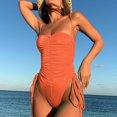 thumbnail image 6 of Sngxgn Women's Bathing Suit Tummy Control Swimsuit(Gold,S), 6 of 6