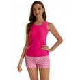 thumbnail image 5 of KXCFCYS Two piece Swimwear Tank Swimsuit for Women Tankini Plus Size Bathing Suit, 5 of 7