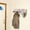 C.C, variant on Piano Key Foldable Coat Rack - Colorful Child-Friendly Wall Hanger for Entryway, Nursery & Bedroom, Space-Saving MDF Organizer with Tools Included (Modern Home Decor, 6-Hook Design) C
