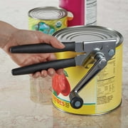 Swing A Way Extra Easy Stainless Steel Can Opener in Black Handle