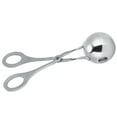 thumbnail image 1 of Gadgets de cocina, cuchara para albóndigas, cuchara para bolas de carne de acero inoxidable, pinzas para bolas de carne, compactas y ligeras, 1 of 9