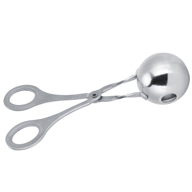 Gadgets de cocina, cuchara para albóndigas, cuchara para bolas de carne de acero inoxidable, pinzas para bolas de carne, compactas y ligeras