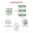 thumbnail image 7 of Green Floral Kitchen Dish Towels for Drying Dishes Set of 2, Vintage Farmhouse Garden Flower Leaves Waffle Weave Microfiber Hand Tea Bathroom Towels Quick Dry & Absorbent Towel 12x12, 7 of 7