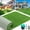 4 Feet x 6 Feet, variant on Synthetic Artificial Turf Roll, Artificial Grass for Potty with Drainage Holes, Grass Rug for Garden Landscape Balcony Patio Backyard Decoration, 4 x 6