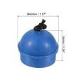 thumbnail image 2 of Unique Bargains Porte-Craie pour Queue de Billard avec Cordon, Bleu, Lot de 6, 2 of 5