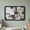 Dark Gray, variant on Bulletin Boards with Linen 1-Pack 23.62"x15.74" Double-Sided Cork Board for Walls Wood Framed Bulletin Boards, Small Pin Board for Home Kitchen Office Decorative Hanging 30 Pushpins
