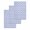 Blue, variant on Spring Floral Kitchen Dish Towels for Drying Dishes Set of 3, Retro Flowers Leaves Botanical Light Blue Waffle Weave Microfiber Hand Tea Bathroom Towels Quick Dry & Absorbent Towel 15.7x23.6
