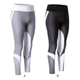 thumbnail image 2 of Soidarity Leggings con estampado digital celular para mujer Pantalones deportivos de yoga de cintura alta con levantamiento de glúteos Uniforme atlético negro S Soidarity FS8678-05, 2 of 6