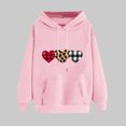 thumbnail image 2 of Fjofpr Women Clothes under $10 Graphic Hoodies for Women Trendy Women's Print Winter Hoodie Pullover Tops Long Sleeved Comfortable Sweatshirt, 2 of 5