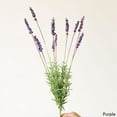 thumbnail image 7 of Faux Artificial Lavender Provence Lavender Stem 21" Tall Silk, 7 of 7