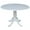 White, variant on Pemberly Row Contemporary Drop Leaf Dining Table in White Finish