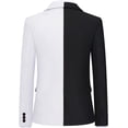 thumbnail image 3 of Lycody 3 Piece Boys Formal Slim Fit Suits Teen Casual Tuxedo Suits for Kids Wedding Ring Prom Bearer Outfit with Blazer Multicolor Jacket Pants and Vest 2-20 Years, 3 of 8