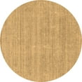 thumbnail image 1 of Ahgly Company Indoor Round Solid Brown Modern Area Rugs, 8' Round, 1 of 4