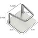 thumbnail image 3 of 3 Pack Sponge Holder For Kitchen Sink Sponge Holder Adhesive Sponge Holder Quick Drying Kitchen Sink Sponge Holder Stainless Steel Waterproof Sponge H, 3 of 4