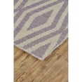 thumbnail image 3 of Feizy Prentiss Transitional Geometric, Purple/Ivory, 8' x 10' Area Rug Reversible Easy Care Stain Resistant Classic Diamond Floor Rug for Living room Bedroom, 3 of 5