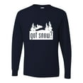 thumbnail image 1 of Adult Got Snow Funny Snowmobile Lover Long Sleeve T-Shirt, 1 of 1