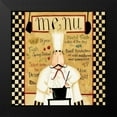 thumbnail image 2 of DiPaolo, Dan 12x12 Black Modern Framed Museum Art Print Titled - On The Menu, 2 of 5