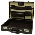 thumbnail image 2 of HH-003PM/BN Faux Leather Briefcase Brown, 2 of 4