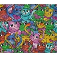 thumbnail image 4 of oneOone Cotton Flex Multicolor Fabric Cat Fabric For Sewing Printed Craft Fabric By The Yard 40 Inch Wide, 4 of 4