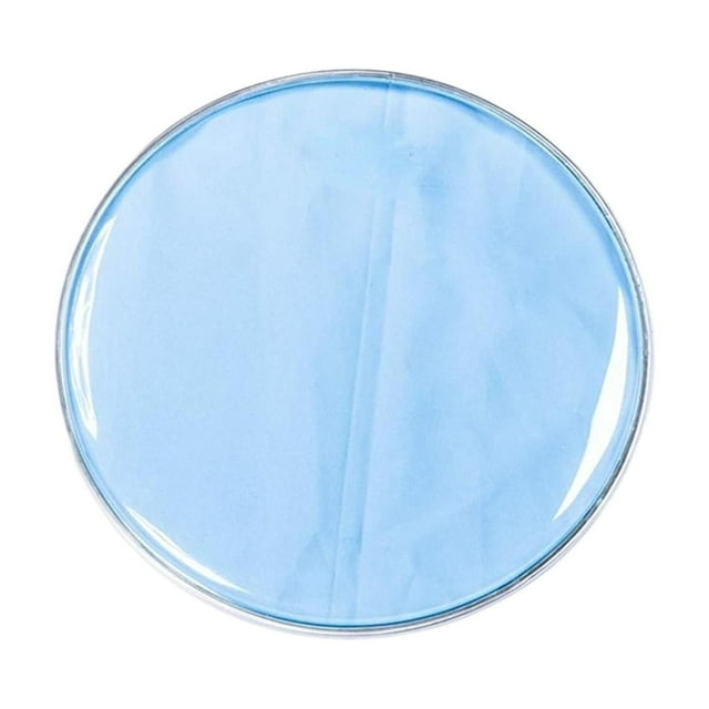 fastboy Round Shape Drum Head Accs Durable Practice 8inch Beginners for Daily Professional Clear Blue 12 inch