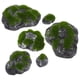 thumbnail image 2 of ColoMX 1 Juego de rocas artificiales decorativas, piedras recubiertas de imitación, decoración de micro paisajes de piedra artificial, 2 of 8