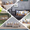 thumbnail image 6 of Hummingbirds Body Pillow Covers 20"x60", Spring Summer Watercolor Flowers Plant Soft Brushed Microfiber Breathable Throw Pillow Covers, Pillowcase with Zipper for Couch Sofa Bedroom Living Room, 6 of 9