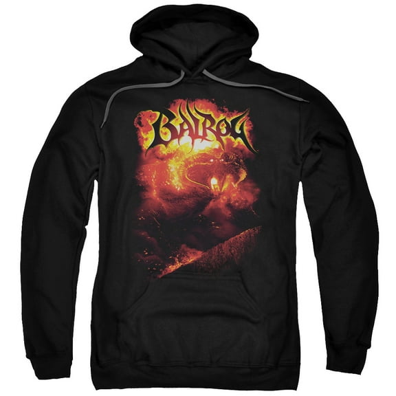 Lord of the Rings Balrog Adult Pullover Hoodie Sweatshirt Black