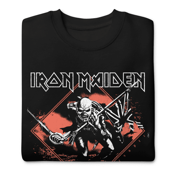 Iron Maiden - Trooper Diamond Jumbo Print Sweatshirt