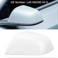 thumbnail image 4 of Rear View Side Mirror Cover White Rearview Door Wing Mirror Cap Replacement for Tesla Model 3 2017 to 2023 Left 092290 00 D, 4 of 5