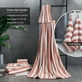 thumbnail image 6 of Green Essen 8 Pieces Oversized Bath Towel Soft Extra Large Bath Towel Sets 35 x 70 Inches 600 GSM Highly Absorbent Quick Dry Bath Sheets for Bathroom Spa Hotel Gym Pool(Light Brown), 6 of 6