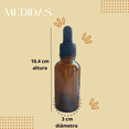 thumbnail image 4 of Botellas de Vidrio Ambar Corporación BAFE 133 Gotero Pipeta 30 ML, 4 of 8