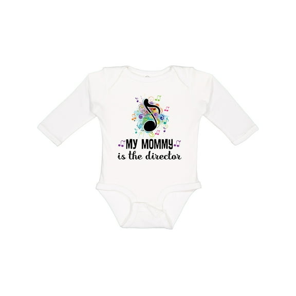 Inktastic Band Director Mom Boys or Girls Long Sleeve Baby Bodysuit