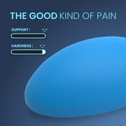 Lumia Wellness CostoBlock Pro - Extra Firm Non-Slip Thoracic Pod for Costochondritis and Tietze Syndrome - Helps Relieve Chest & Upper Back Pain