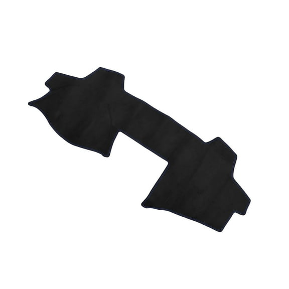 Unique Bargains Dash Cover Interior Sunshield Dashboard Carpet Mat Pad for Toyota Camry 2002-2006 Flannel Black Blue