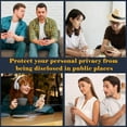 thumbnail image 5 of JP Anti Spy Privacy Screen Protector for iPhone 17 6.27", 2 Pack with 9H Hardness, Anti Scratch, Full Coverage & Bubble Free Design, 5 of 5