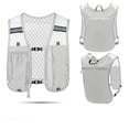 thumbnail image 5 of XINGXIANG Hydration Running Vest Lightweight Water Backpack Pack for Men Women Hydration Water Pack for Cycling,Running,Hiking,Biking(Grey), 5 of 6