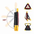 thumbnail image 4 of Warning Triangles, LED Car Warning Light 30W Waterproof Triangular Emergency Lamp 4 Modes for Emergency Car Repair Assistance，1 Pcs (No Battery Includ, 4 of 5