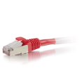 thumbnail image 2 of Cable de red Ethernet C2G Cat6a blindado rojo 3,7 m (1 unidad), 2 of 3