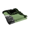 thumbnail image 5 of The Batman (2022) Blanket, 50'x60' The Batman and The Riddler Mirrored Woven Tapestry Cotton Blend Fringed Throw, 5 of 5