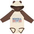 thumbnail image 3 of Inktastic Memorial Day- Honoring our Heroes Boys or Girls Long Sleeve Baby Bodysuit, 3 of 5