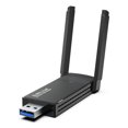 thumbnail image 1 of Tarjeta de red inalámbrica Gigabit de doble frecuencia con conexión de pared, receptor wifi inalámbrico USB para computadora de 1300 m, tarjeta de red inalámbrica 5G, 1 of 1