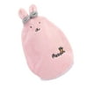 Weilifangwps Lovely Cartoon Portable Hot Water Bag Flannel Washable Hand Warmer PVC Liner Bottle No.01