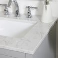 Elegant Decor Moore 24" Single Quartz Top Bathroom Vanity in Gray ...