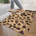 thumbnail image 4 of Beige and Black Leopard Pattern Door Rugs,Washable Non Slip Door Mats Indoor,Decorative Door Mats,Entry Mat Indoor for Entrance,Bedroom,Kitchen,Bathroom,17"x30", 4 of 6