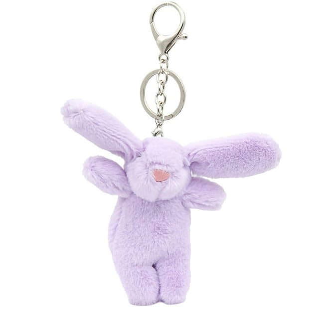 Llavero de Peluche Conejito LOHGOU Morado