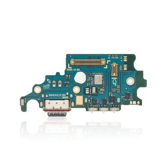 Replacement Charging Port Board With Sim Card Reader For Samsung Galaxy S21 5G (G991U) (North American Version)