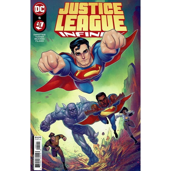 Justice League Infinity #5 VF ; DC comic book