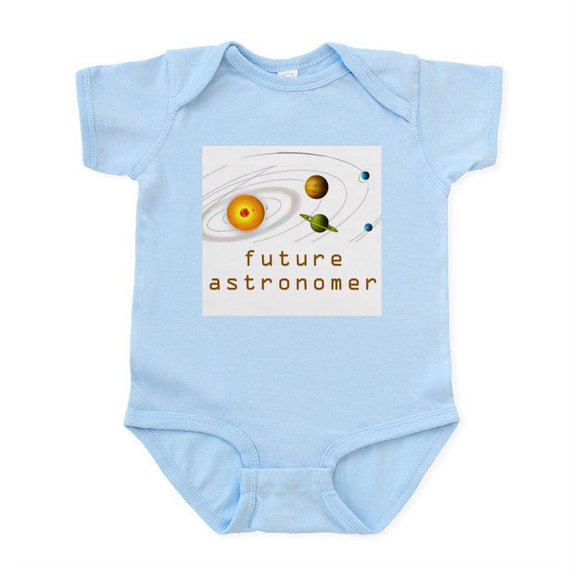 CafePress - Future Astronomer Infant Bodysuit - Baby Light Bodysuit, Size Newborn - 24 Months