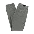 thumbnail image 2 of Rogue State Mens Ottoman Straight Leg Cargo Casual Pants, monument, 31W x 32L, 2 of 2